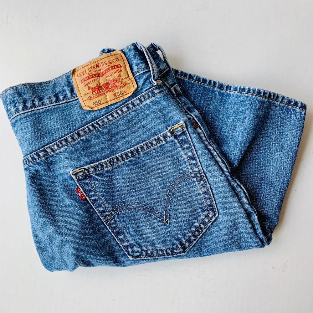 Levi’s Relaxed Fit 550 Jorts AKA Jean Shorts 36